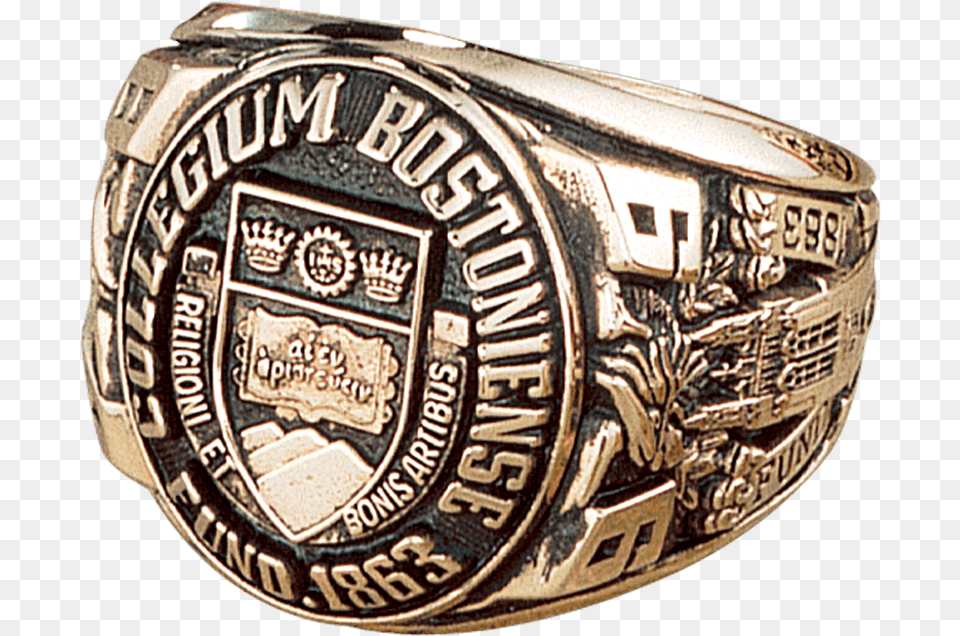 Boston College, Accessories, Jewelry, Ring, Buckle Free Png Download