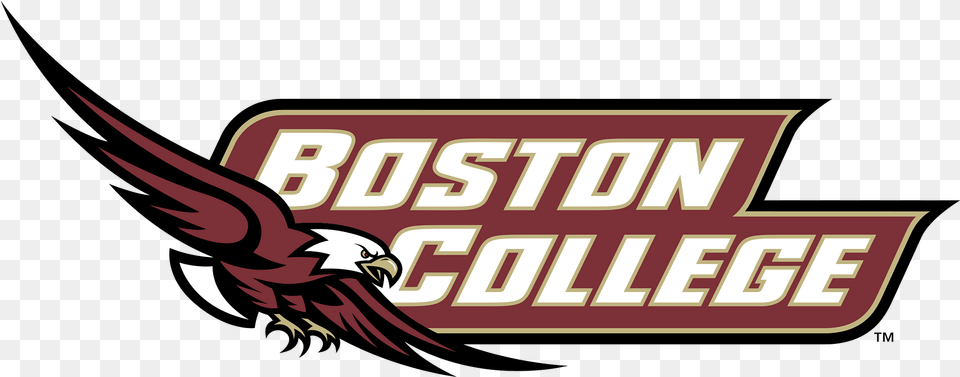 Boston College Eagles Logo, Animal, Beak, Bird, Eagle Png Image