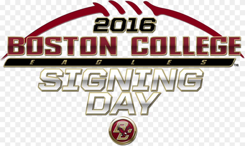 Boston College Football Signing Day Logo View Full Graphics, Scoreboard Free Transparent Png