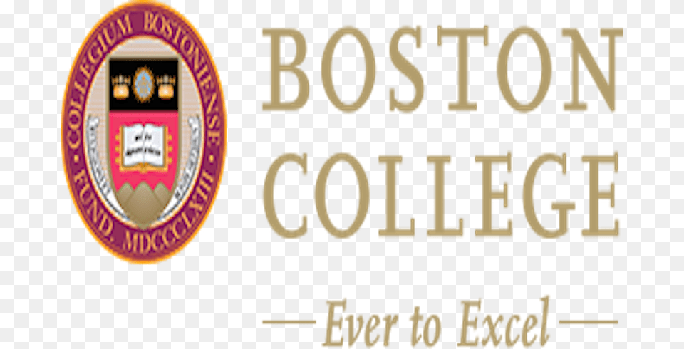 Boston College Official Logo, Symbol, Scoreboard, Text, Badge Png