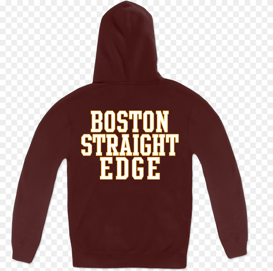 Boston Edge Hood Hoodie, Clothing, Knitwear, Sweater, Sweatshirt Free Png