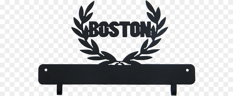 Boston Marathon Black Race Bib Display Holder Marathon, Logo, Symbol Free Transparent Png