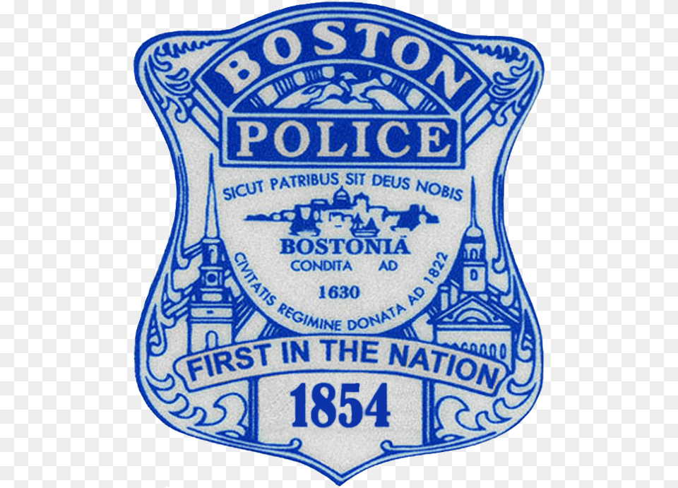 Boston Police Badge, Logo, Symbol Png