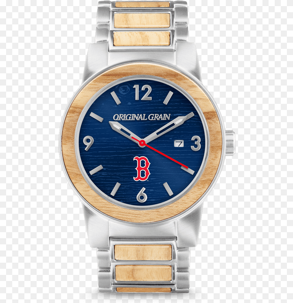 Boston Red Sox Barrel 42mm Original Grain Cubs Watch, Arm, Body Part, Person, Wristwatch Png