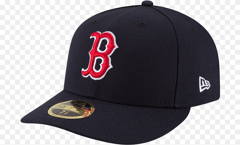 Boston Red Sox Fitted Game Low Crown Cap, Baseball Cap, Clothing, Hat Png