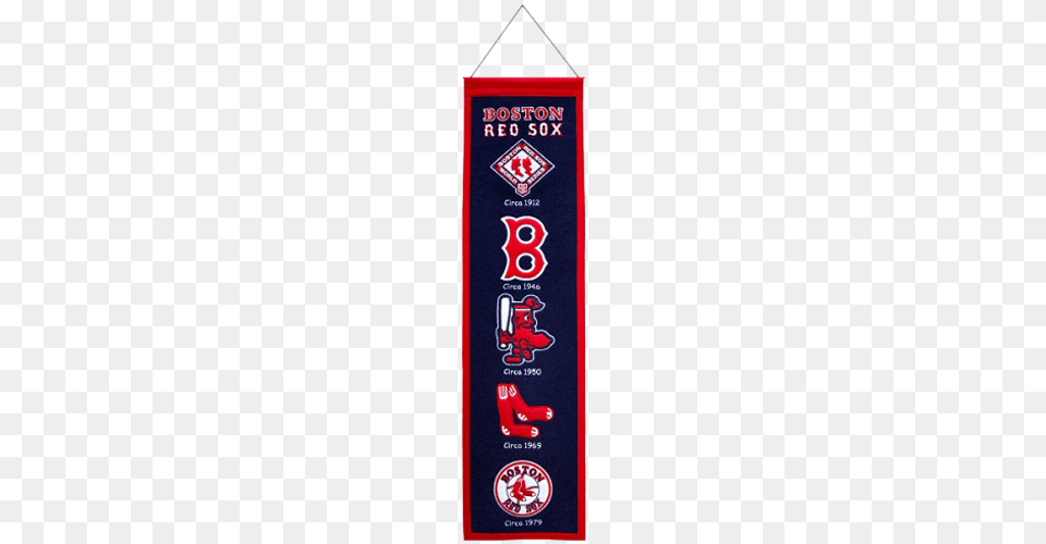Boston Red Sox Logo Evolution Heritage Banner, Dynamite, Weapon Png Image