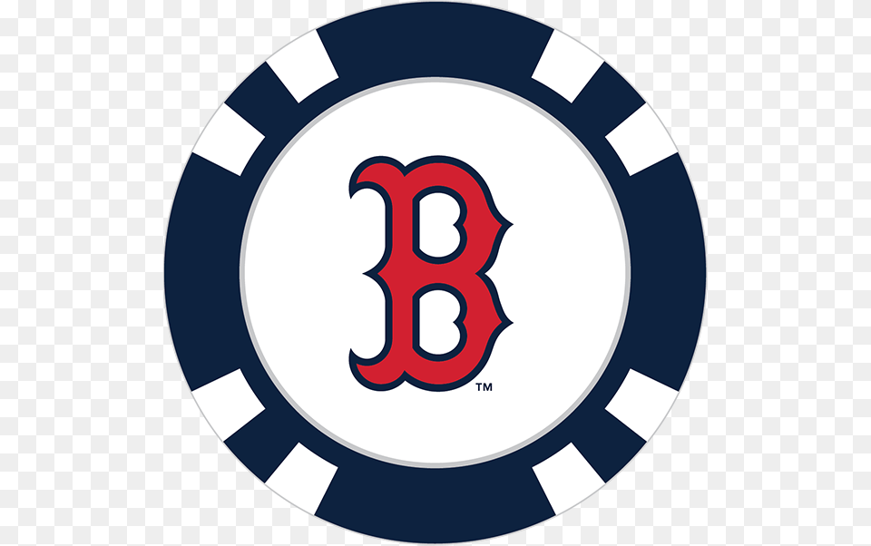 Boston Red Sox Poker Chip Ball Marker Logos And Uniforms Of The Boston Red Sox, Symbol, Emblem, Disk, Logo Free Transparent Png