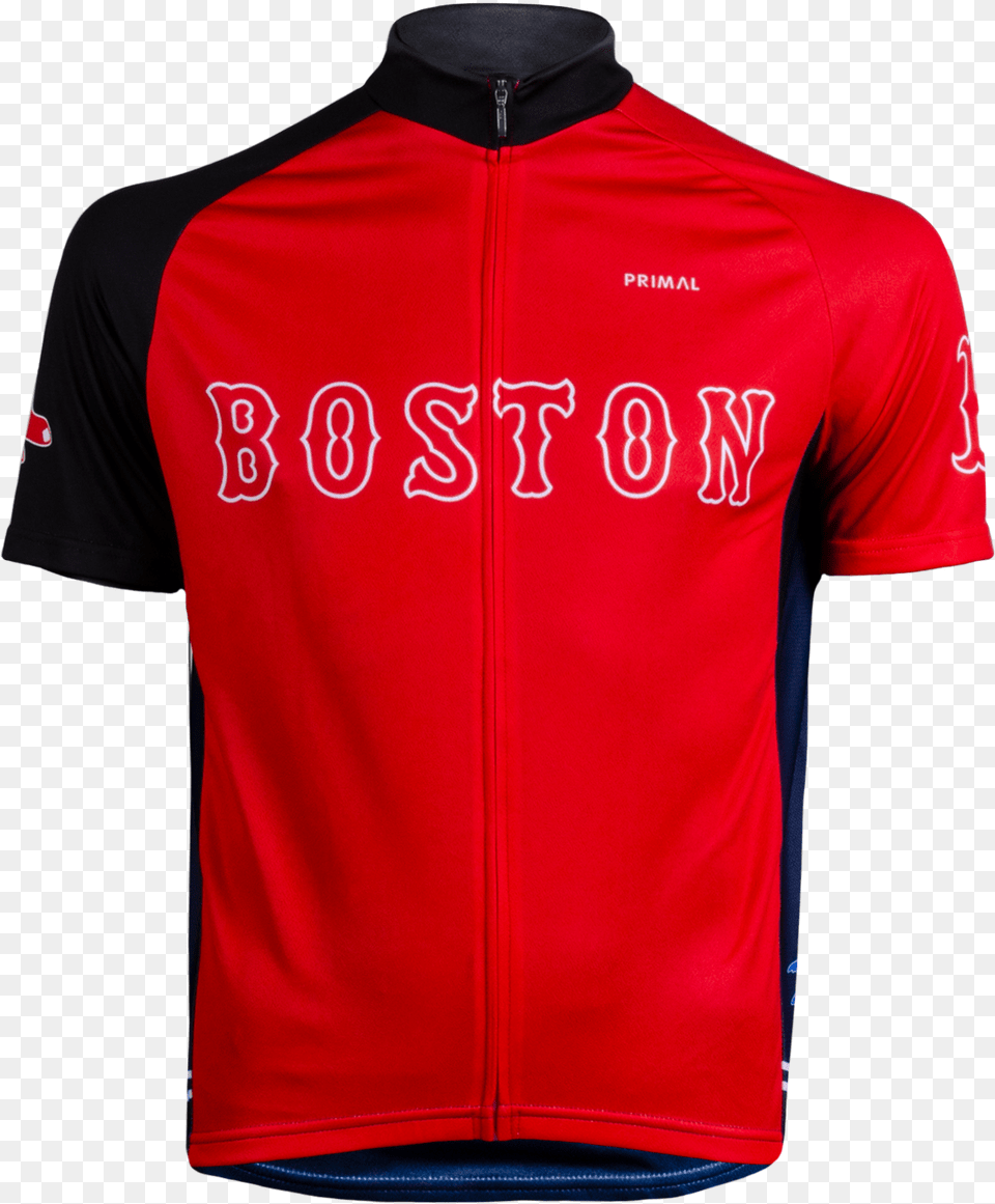 Boston Red Sox World Champion Nexas Cycling Jersey Active Shirt, Clothing, Vest, Coat, Jacket Png