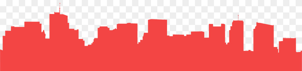 Boston Skyline Silhouette, City Free Transparent Png