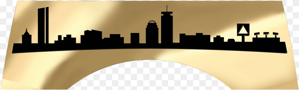 Boston Skyline Silhouette Boston Skyline Silhouette, Arch, Architecture, City Free Png Download