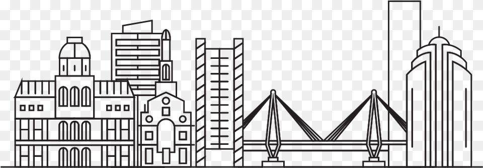 Boston Skyline Vector Graphics, City, Arch, Architecture, Urban Free Transparent Png