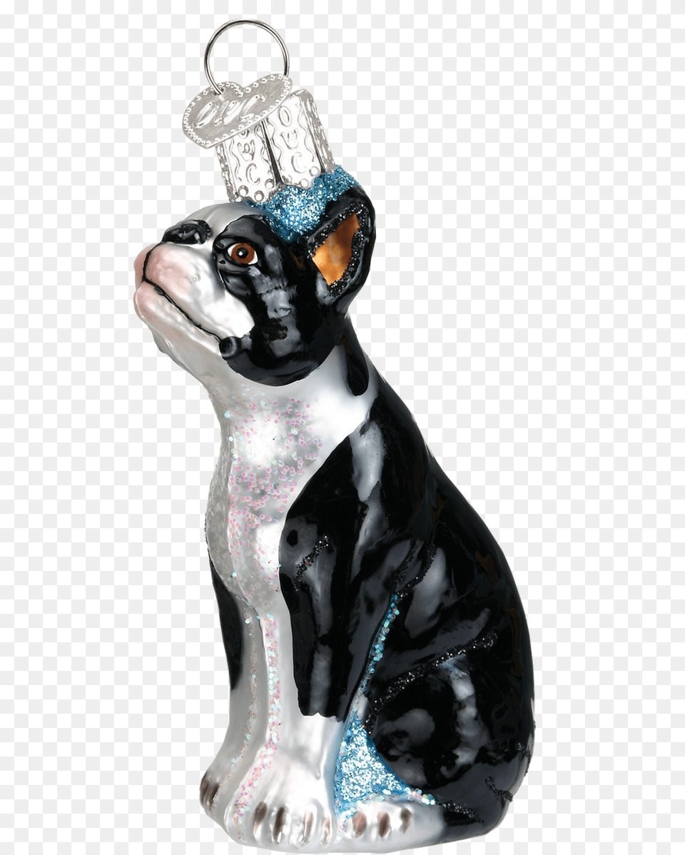 Boston Terrier Boston Terrier Christmas Ornament, Accessories, Person, Pet, Animal Free Transparent Png