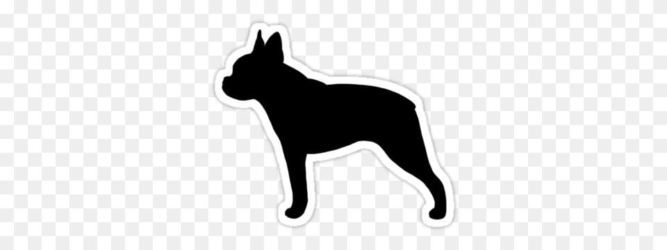 Boston Terrier Clipart Silhouette, Animal, Bulldog, Canine, Dog Png