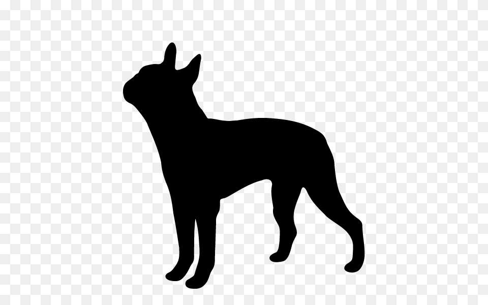 Boston Terrier Stonewall Decals, Silhouette, Cross, Symbol Free Png Download