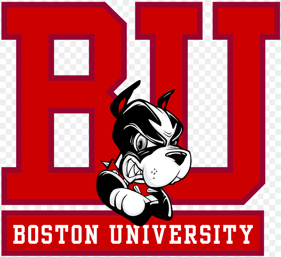 Boston University Terriers Bu Logo, Baby, Person, Text, Face Free Png Download