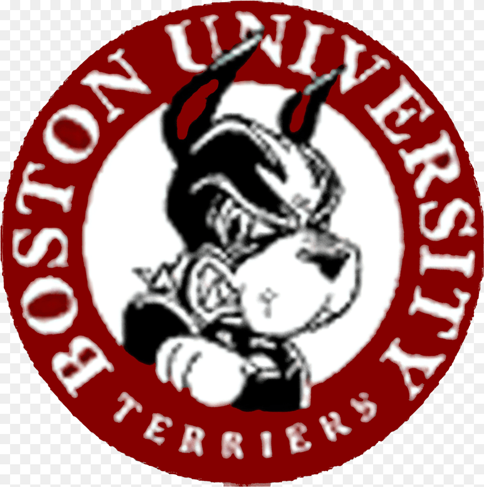 Boston University Terriers Logo Logo Boston University Mascot, Food, Ketchup, Baby, Person Free Png Download