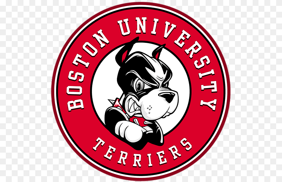 Boston University Terriers Round Thumbnail, Logo, Baby, Person Free Png Download