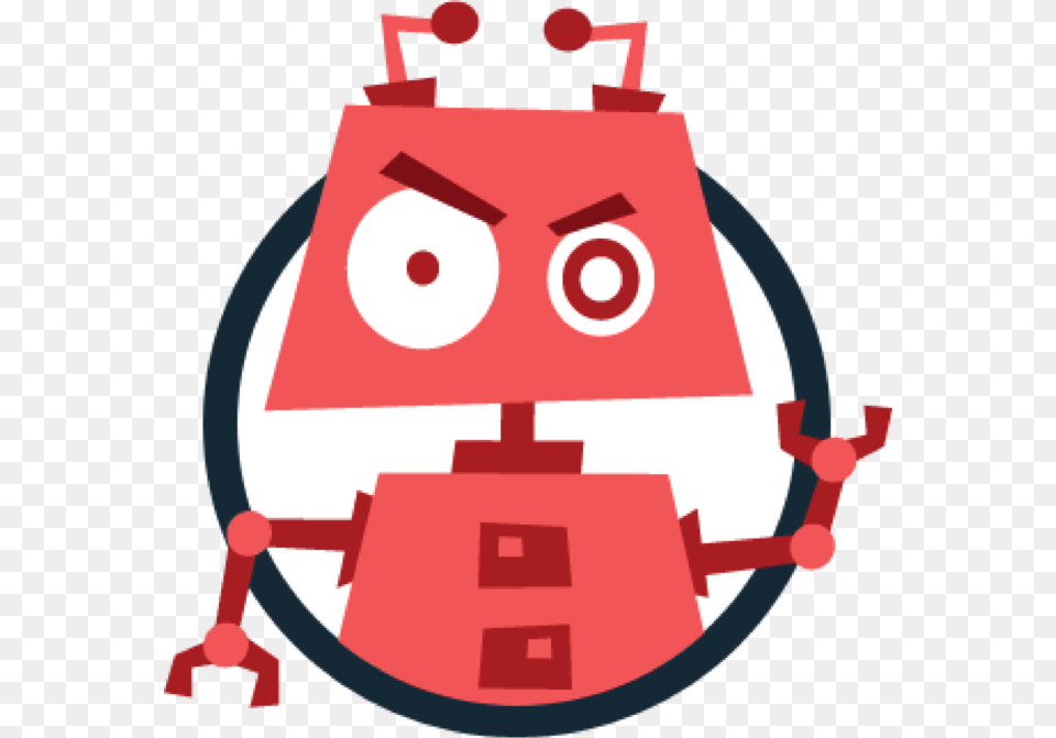 Bot Red Circled Clipart, Robot, First Aid Png Image