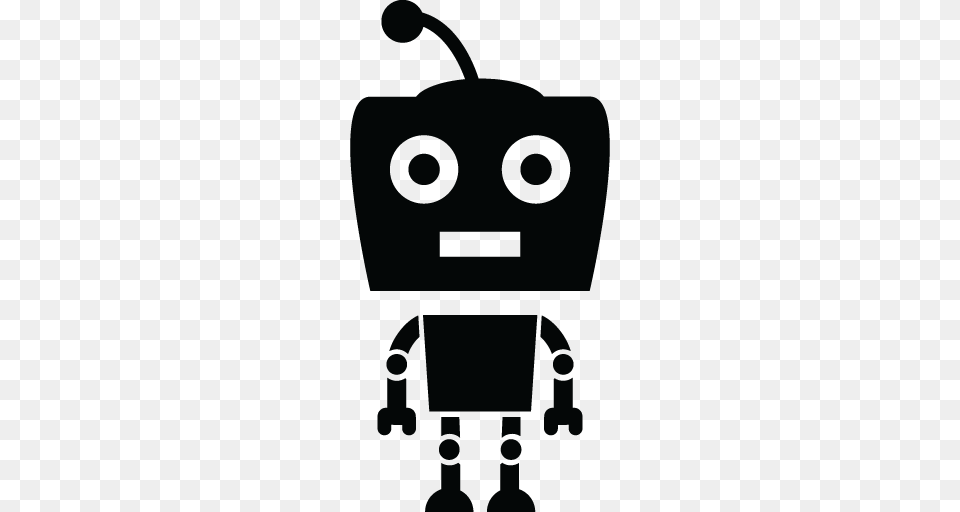 Bot Standing Icon, Robot, Electronics, Speaker, Disk Png