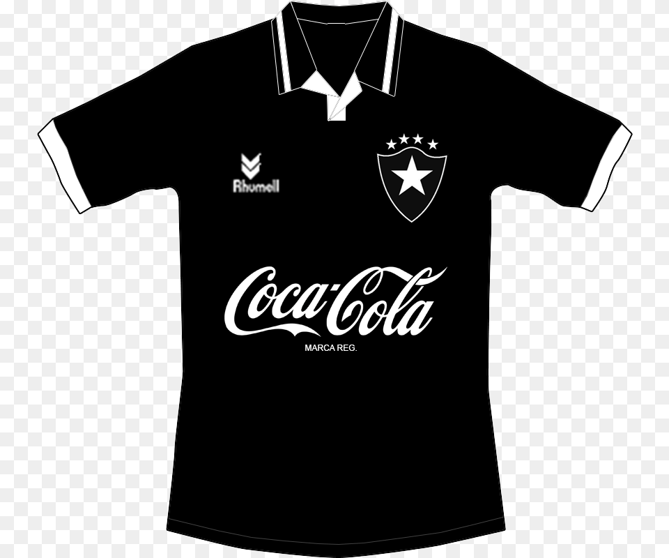 Botafogo Preta Argentina Training Shirt 2018, Clothing, T-shirt, Logo, Person Free Png