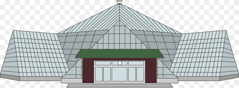 Botanic Garden Clipart, Architecture, Building, House, Housing Png Image