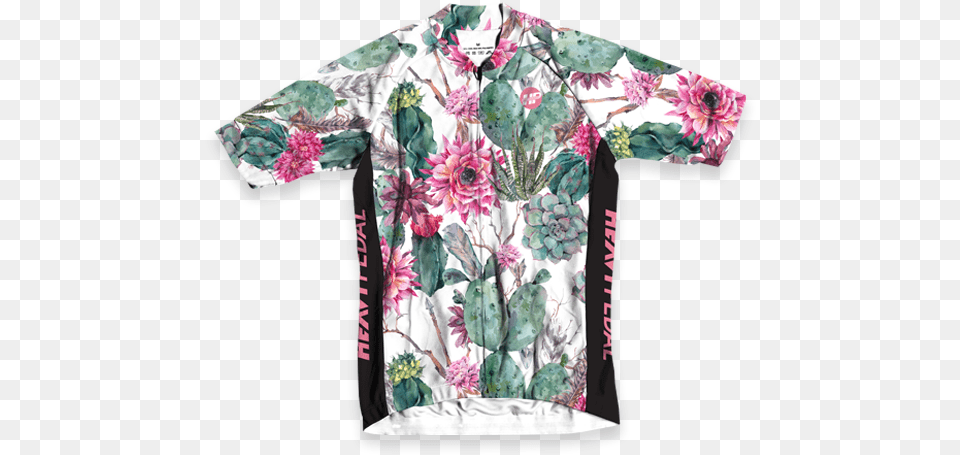 Botanical Men39s Jersey Ormis Cactus And Flower Mildew Resistant Polyester, Robe, Gown, Formal Wear, Fashion Free Transparent Png
