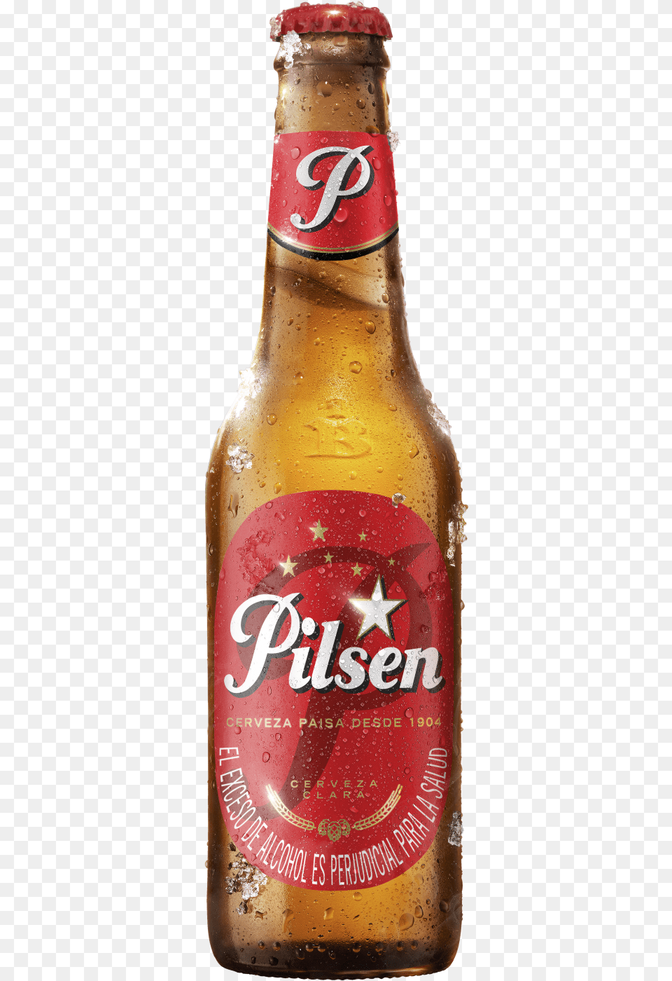 Botella 330 Sm Cerveza De Donde Es La Cerveza Pilsen, Alcohol, Beer, Beer Bottle, Beverage Png Image