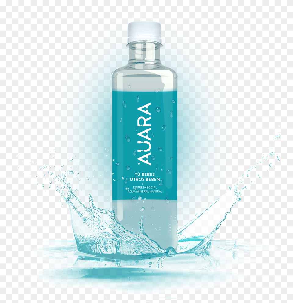 Botella Auara Baud Agua Auara, Bottle, Beverage, Mineral Water, Water Bottle Free Png Download