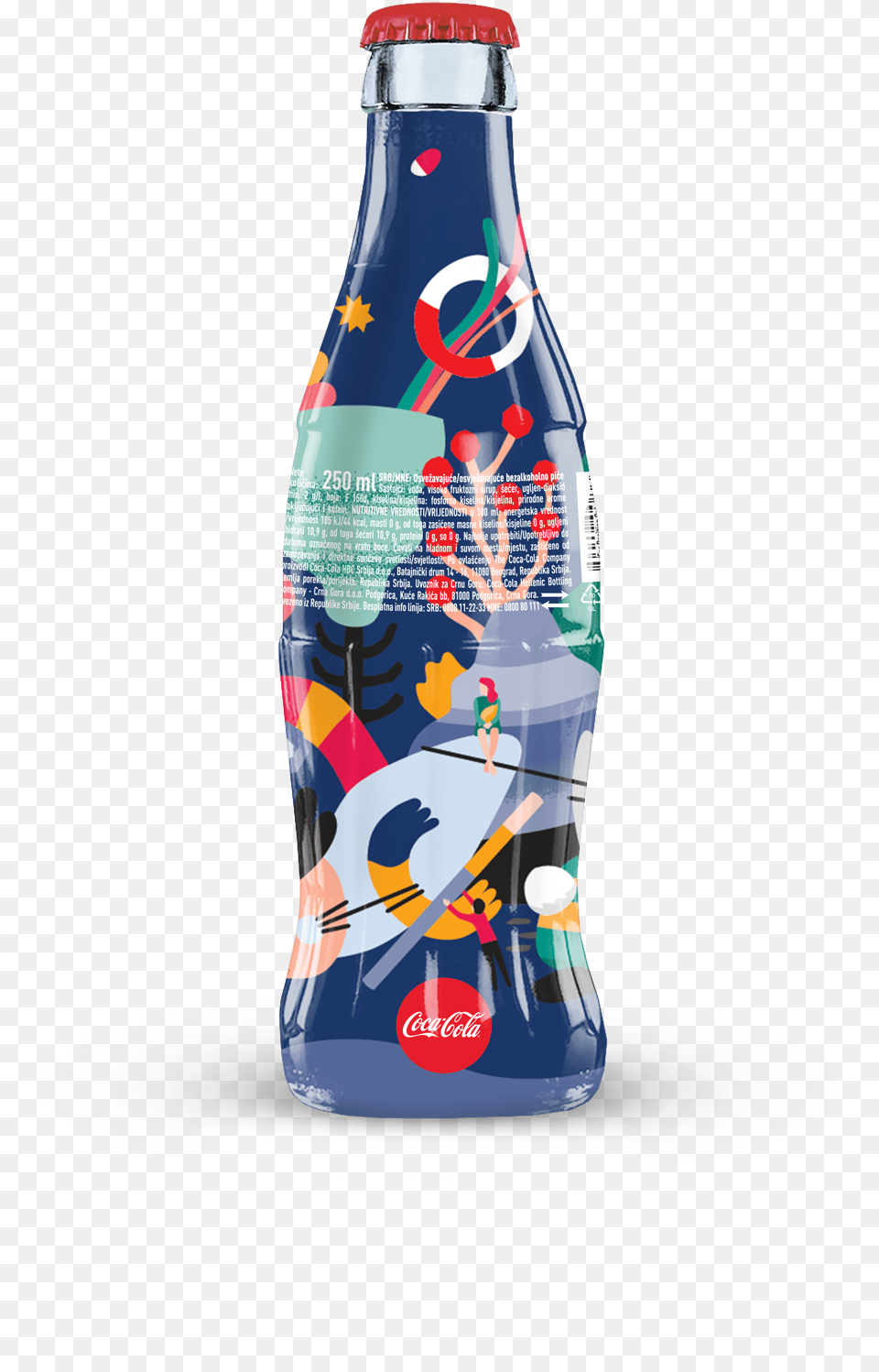 Botella Plastica Coca Cola, Bottle, Beverage, Soda, Coke Free Png Download