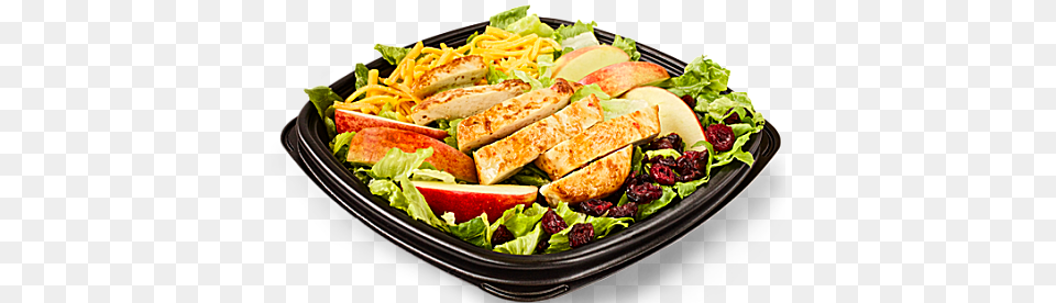 Both Salads Were Really Good And We Have Enough Left Whataburger Apple Cranberry Chicken Salad, Dish, Food, Lunch, Meal Png