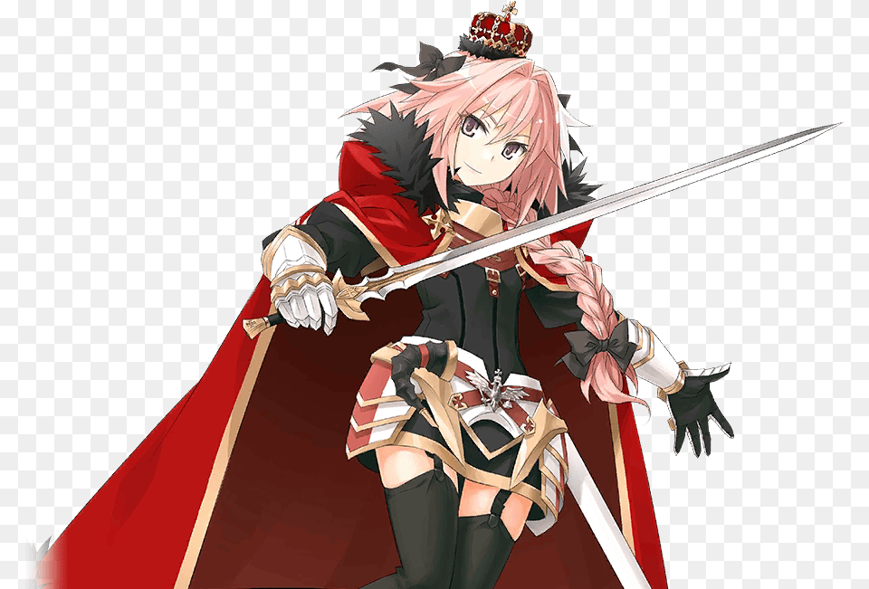 Both Teams Start 50 Meters Apart Fate Grand Order Astolfo, Weapon, Book, Comics, Sword Png Image