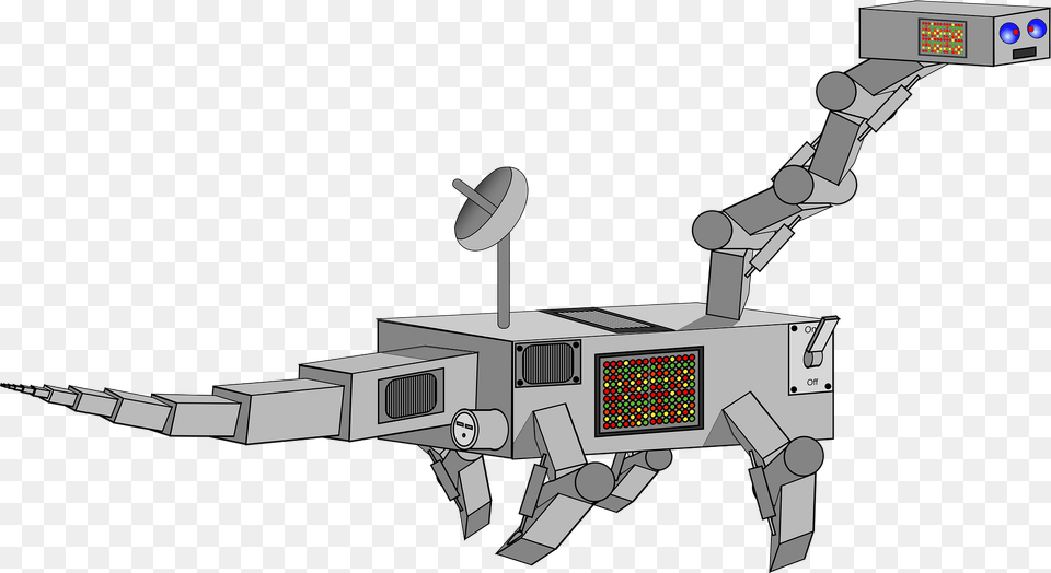 Botozor Icon Clipart, Robot, Bulldozer, Machine Png Image