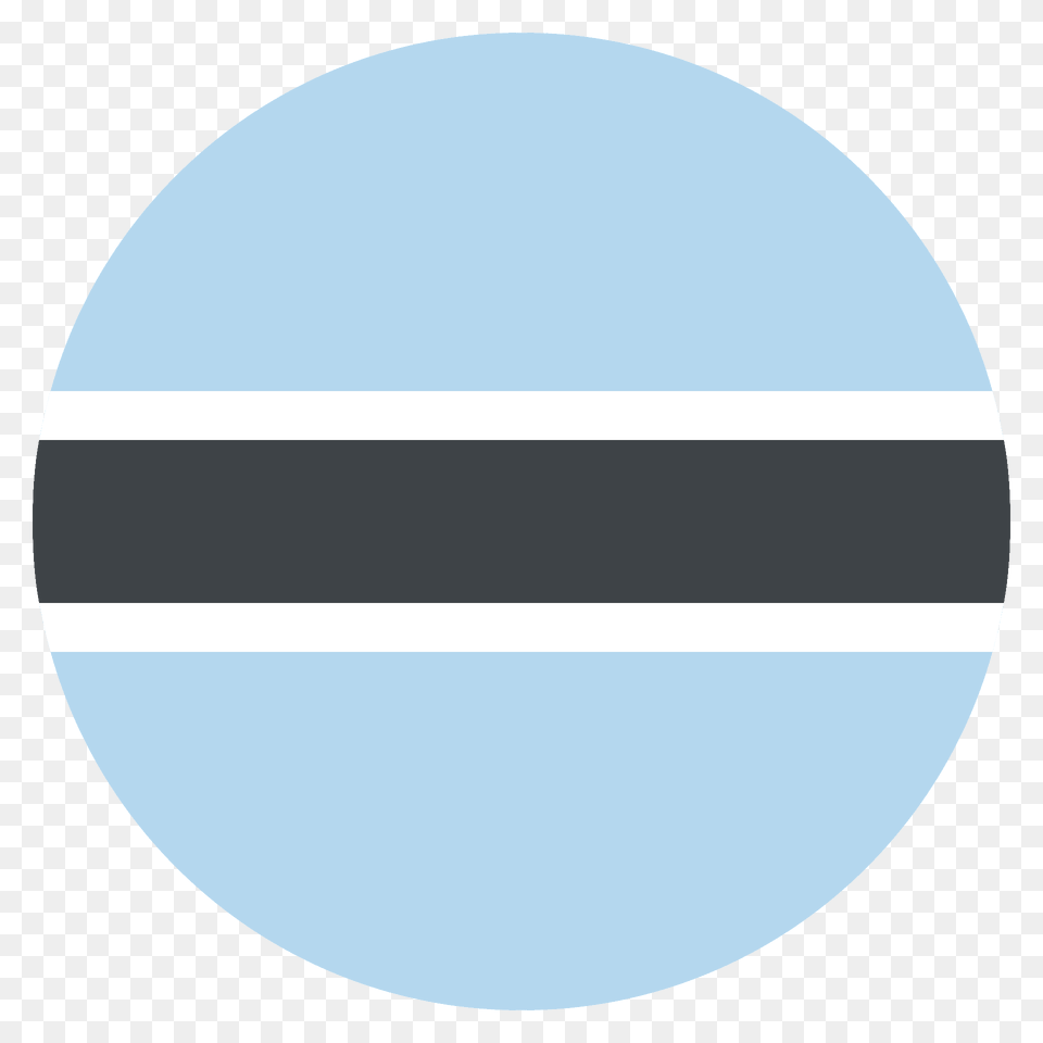 Botswana Flag Emoji Clipart, Sphere, Astronomy, Outer Space Png Image