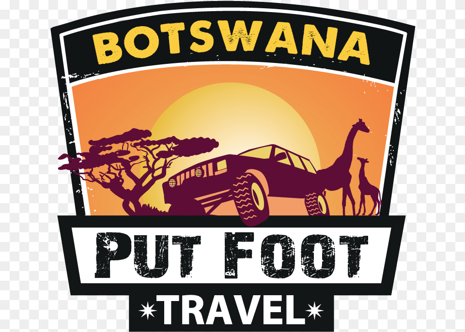 Botswana Pfr Travel Animal Wall Sticker Jungle Wall Decal, Advertisement, Poster, Architecture, Building Png Image