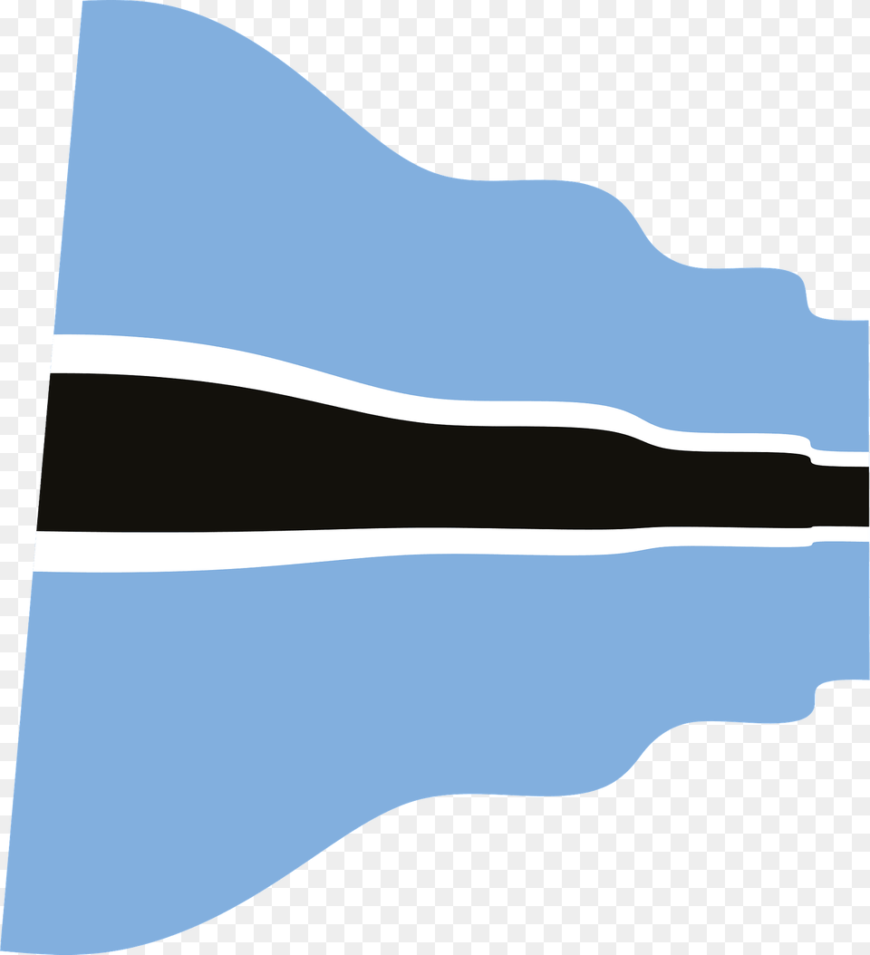 Botswana Wavy Flag Clipart, Oars, Nature, Outdoors, Sea Png Image