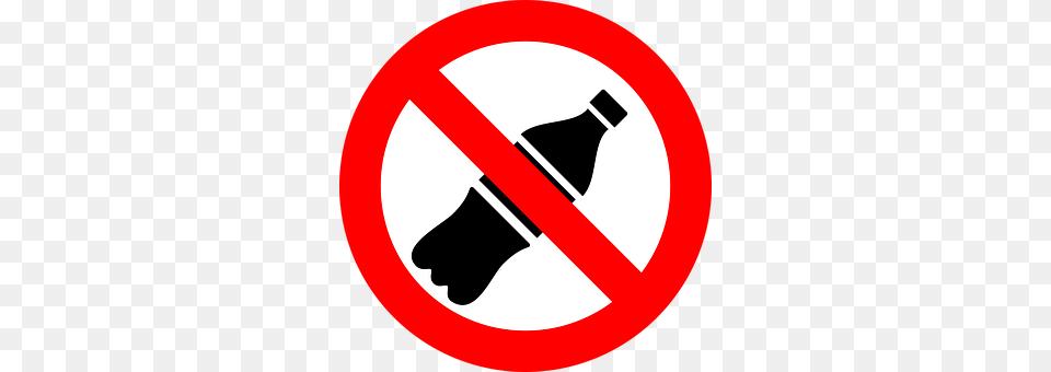 Bottle Sign, Symbol, Road Sign Free Png Download
