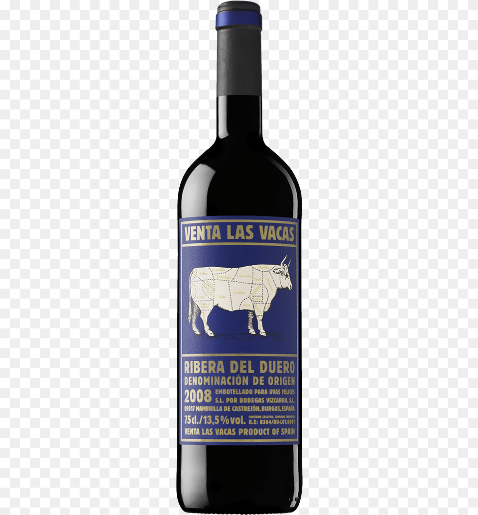 Bottle, Alcohol, Livestock, Cow, Cattle Png Image