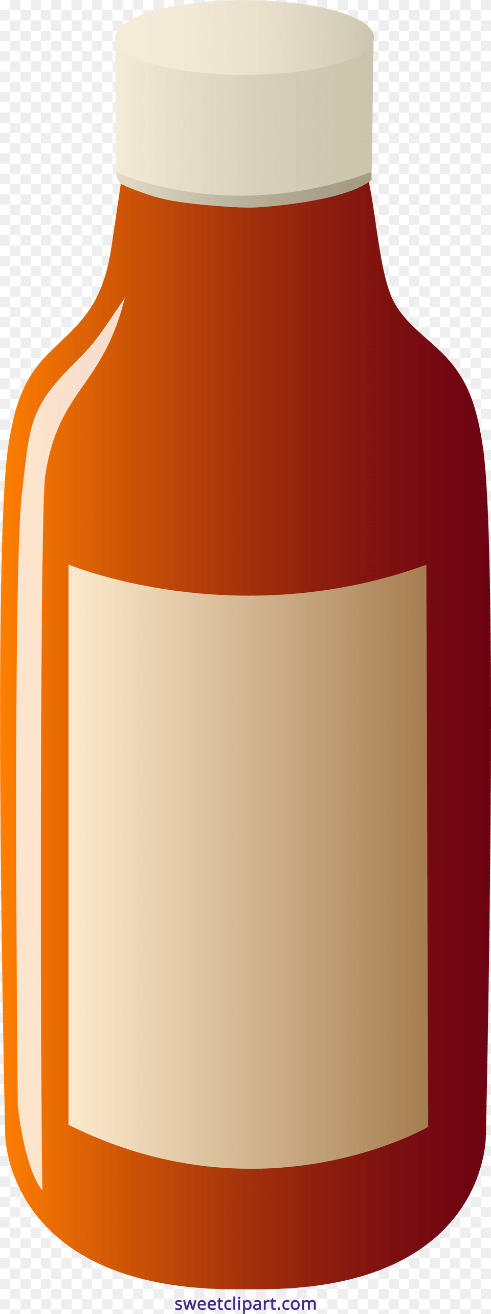 Bottle Blank Sweet Clip Art Illustration, Food, Ketchup Free Png Download