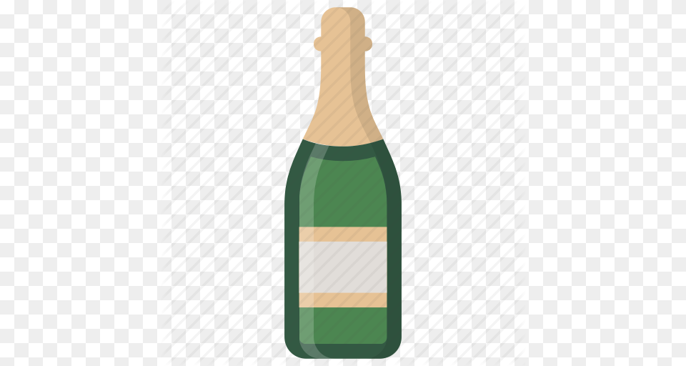 Bottle Champagne Party Icon, Alcohol, Beverage, Liquor, Wine Png