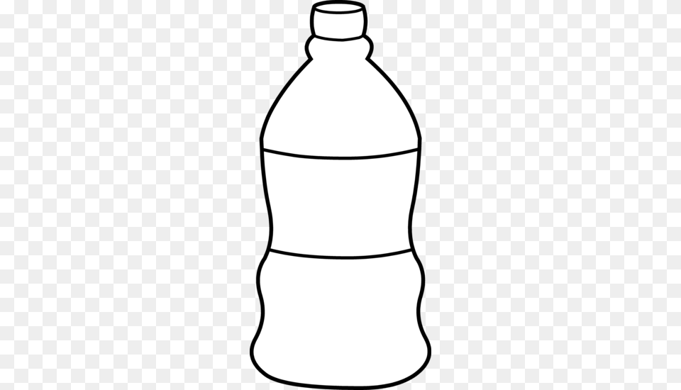 Bottle Clipart, Stencil Png