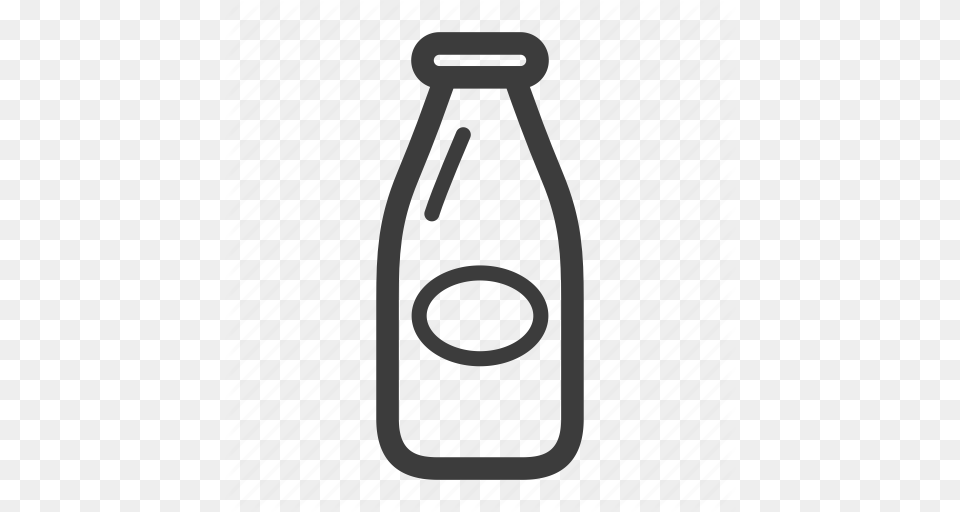 Bottle Container Drink Liquid Milk Icon, Beverage, Pop Bottle, Soda, Water Bottle Free Png Download