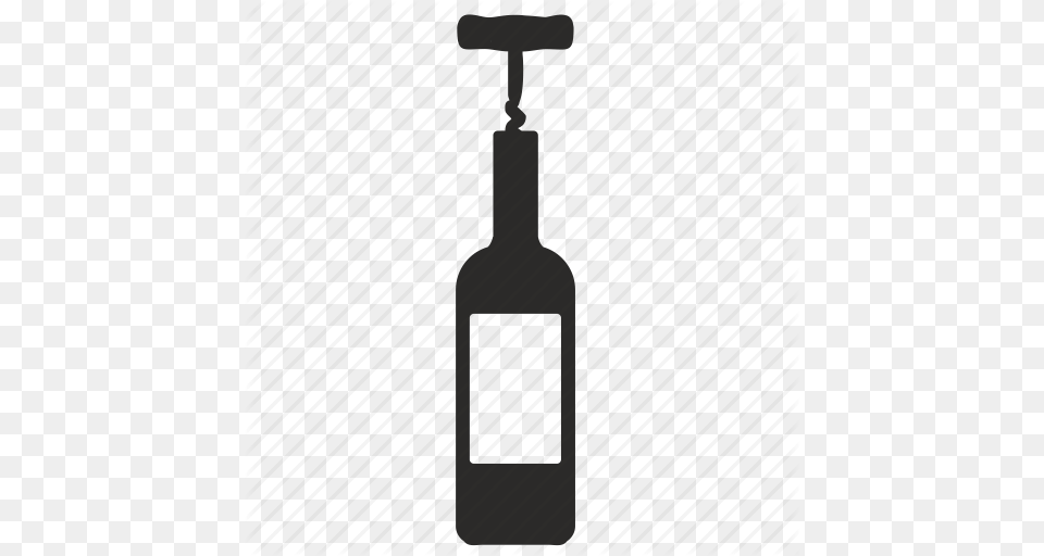 Bottle Cork Open Wine Icon, Alcohol, Beverage, Liquor, Wine Bottle Free Png