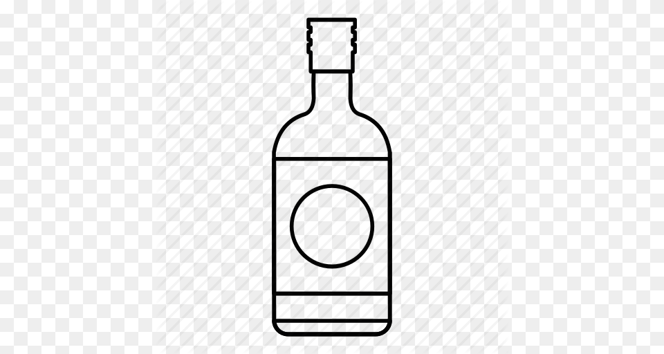 Bottle Cup Japanese Line Outline Sake Traditional Icon, Alcohol, Beverage, Liquor, Wine Png Image