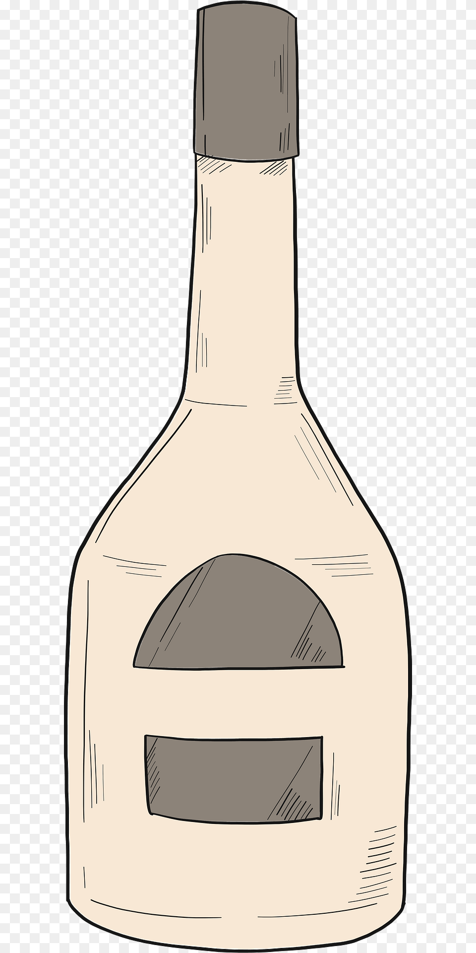 Bottle Of Alcohol Clipart, Beverage, Liquor, Wine, Wine Bottle Free Transparent Png