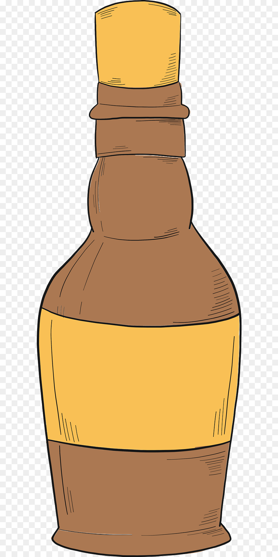 Bottle Of Alcohol Clipart, Jar, Pottery, Vase, Person Free Transparent Png
