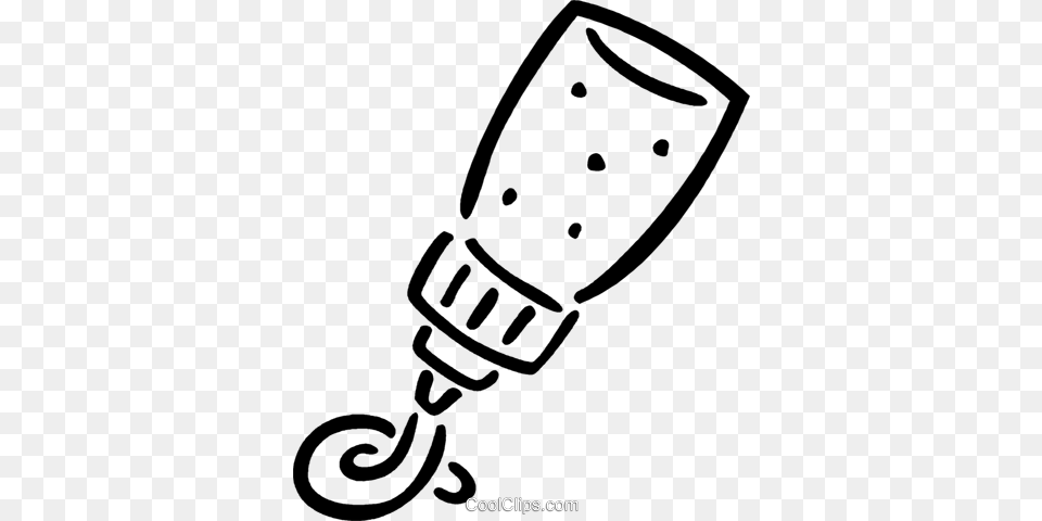 Bottle Of Glue Royalty Vector Clip Art Illustration, Electrical Device, Microphone, Light, Electronics Png Image