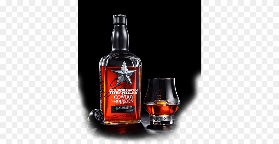 Bottle Of Our Cowboy Whiskey Moraswines Garrison Brothers Cowboy Bourbon 2017 Release, Alcohol, Beverage, Liquor, Whisky Free Transparent Png