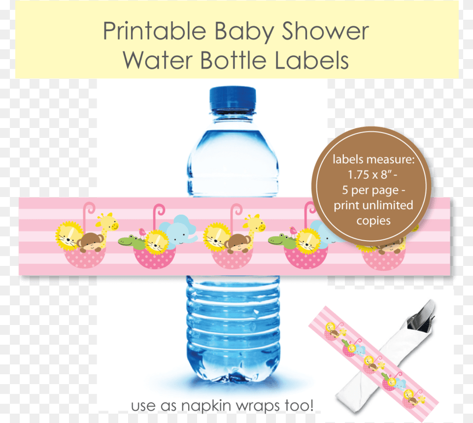 Bottle Of Water Clipart Water Bottles Water Bottles Bottled Water And Soda, Water Bottle, Beverage, Mineral Water Free Png