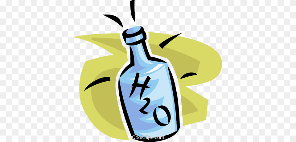 Bottle Of Water Royalty Vector Clip Art Illustration, Beverage, Alcohol, Liquor, Person Free Png