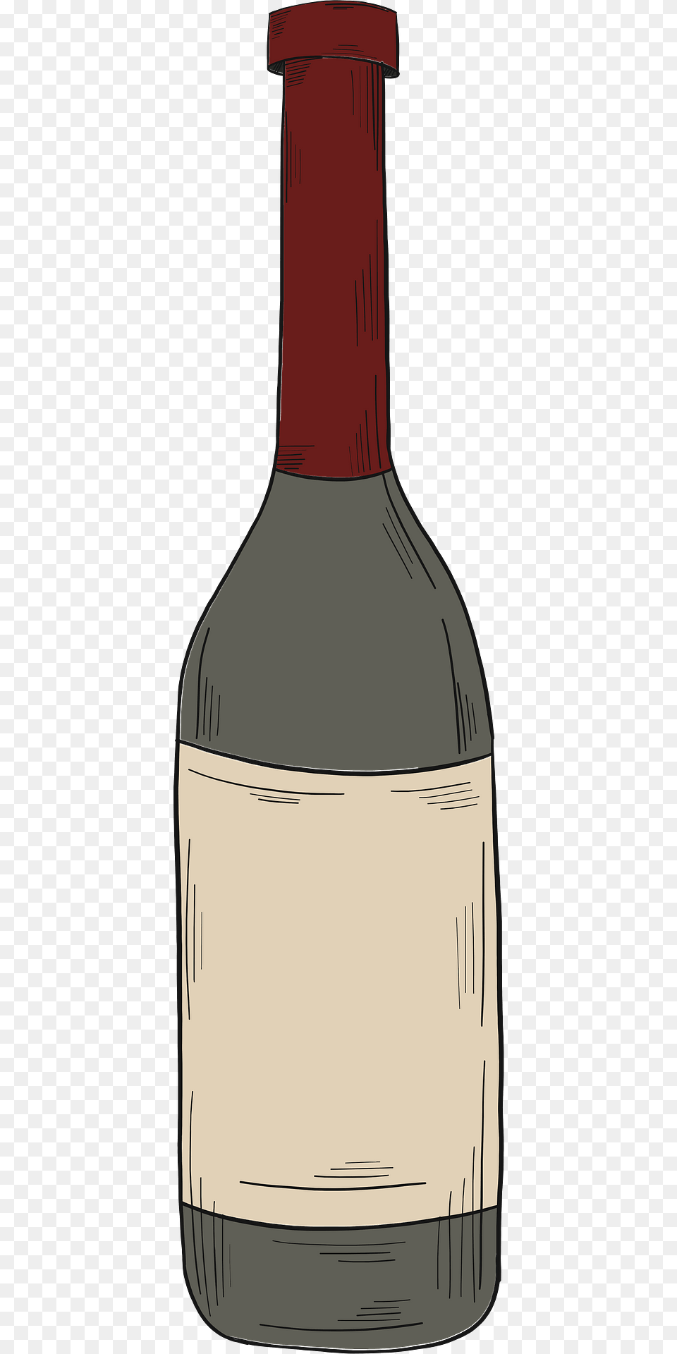 Bottle Of Wine Clipart, Alcohol, Beverage, Liquor, Wine Bottle Free Png